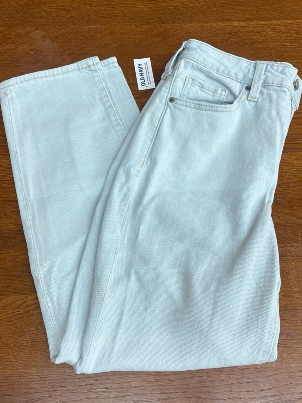 Old Navy Light Wash Straight-Leg Jeans